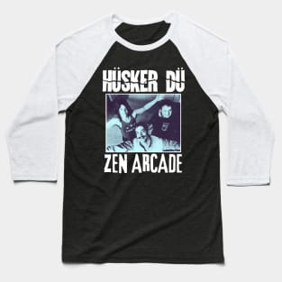 Husker Vintage 1979 // Zen Arcade Original Fan Design Artwork Baseball T-Shirt